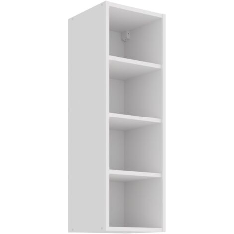 Hängeschrank Regal 30 Weiß Küchenzeile Küchenblock Küche Stilo Landhaus Höhe 90