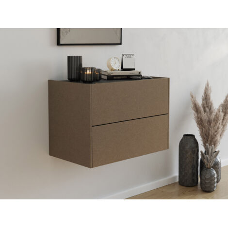 Hängeschrank Urban Slimline Konsole 2 Push-to-open Einzüge Sand