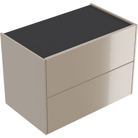 Hängeschrank Urban Slimline Konsole 2 Schubladen Push-to-open Kubanit