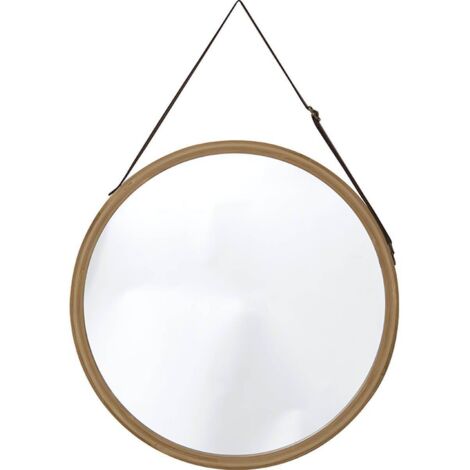 Hängespiegel durchmesser 38 cm - bambus - Tendance