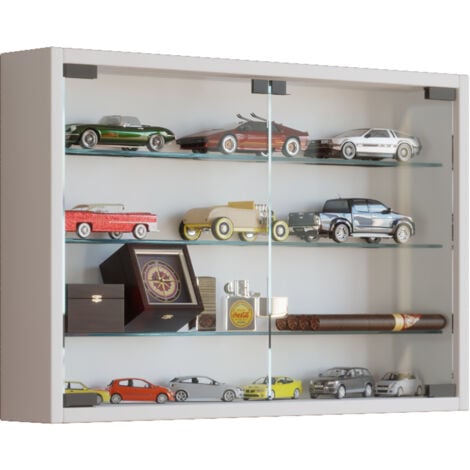 EBUY24 Hängevitrine Wandvitrine Glas Mandosa M