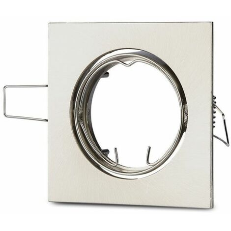 HÄrtbar installierbar quadrat gu10 gu10 gu10 color nickel satinato 3591