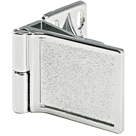 HAFELE jgo.bisagras puerta cristal central cromo ,       Producto: Juego de Bisagras Puerta Cristal Central