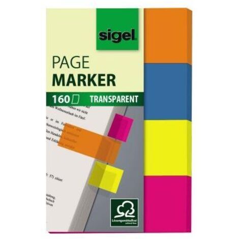 Haft-Marker 80X50Mm 4 Farben Hn614 Sigel