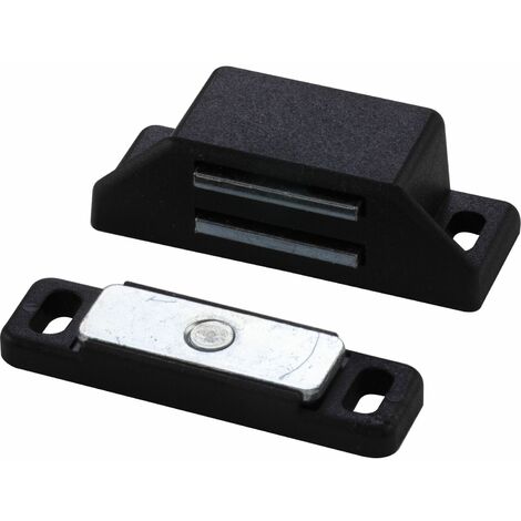 Haftmagnetschnapper Type 6, Haltekraft 6 kg, Kunststoff schwarz