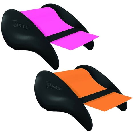 Haftnotiz-Rolle im Spender Orange