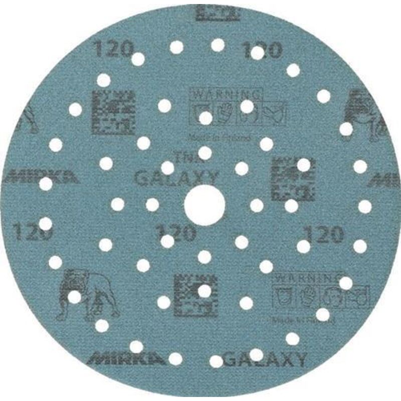 Galaxy 150mm Grip Multifit Schleifstreifen P60 - P400, 50 Stück Nach Wahl, Körnung, K120 Körnung, Packungsinhalt, 50 Stück - Mirka