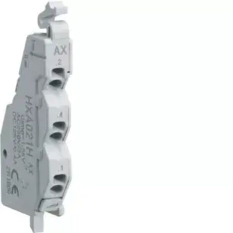 Hager 1NA+1NC Hilfskontakt für Schutzschalter X160-X250 HXA021H