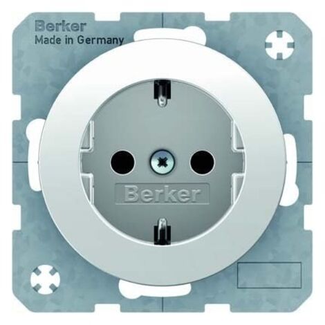 HAGER 47432089 TYPE F BLANC PRISE DE COURANT BERKER