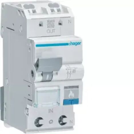 Hager AFDD M. LS-SCH. 1P+N 6KA C-13A (ARC963D)