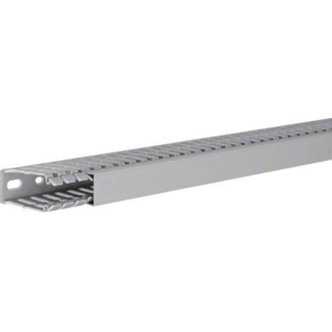 Hager BA760025 Canale porta cavi (L x L x A) 2000 x 25 x 60 mm 1 pz. Grigio Pietra