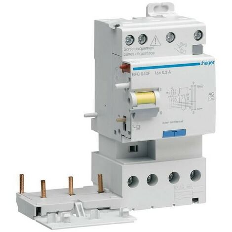 Hager BFC940F Blocco differenziale 3P+N 40A