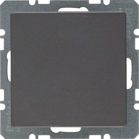 HAGER  BLIND COUVERCLE Q.1 Q.3/SANS GRIFFES ANTHRACITE VELOURS BERKER 10096086
