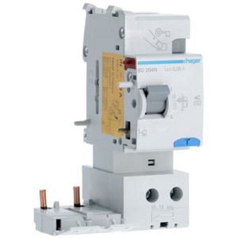 Hager blocco differenziale 2p 30ma 63a ac 2 moduli bd264n