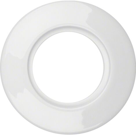 HAGER  CADRE 1 POSTE ROSENTHAL/1930 BLANC POLAIRE