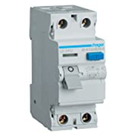 Interrupteur Différentiel 2 Pôles 40A 30ma Type A Bornes Décalées HAGER CDS743F