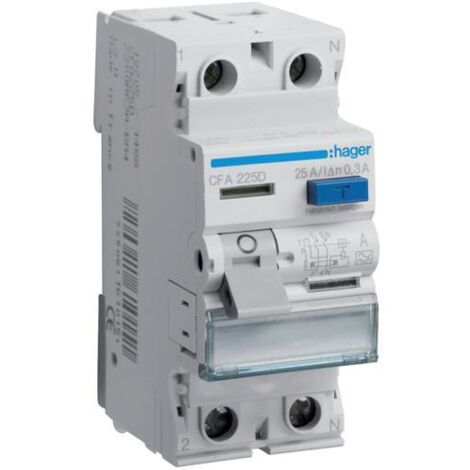 Hager CFA225D 2P interruttore automatico