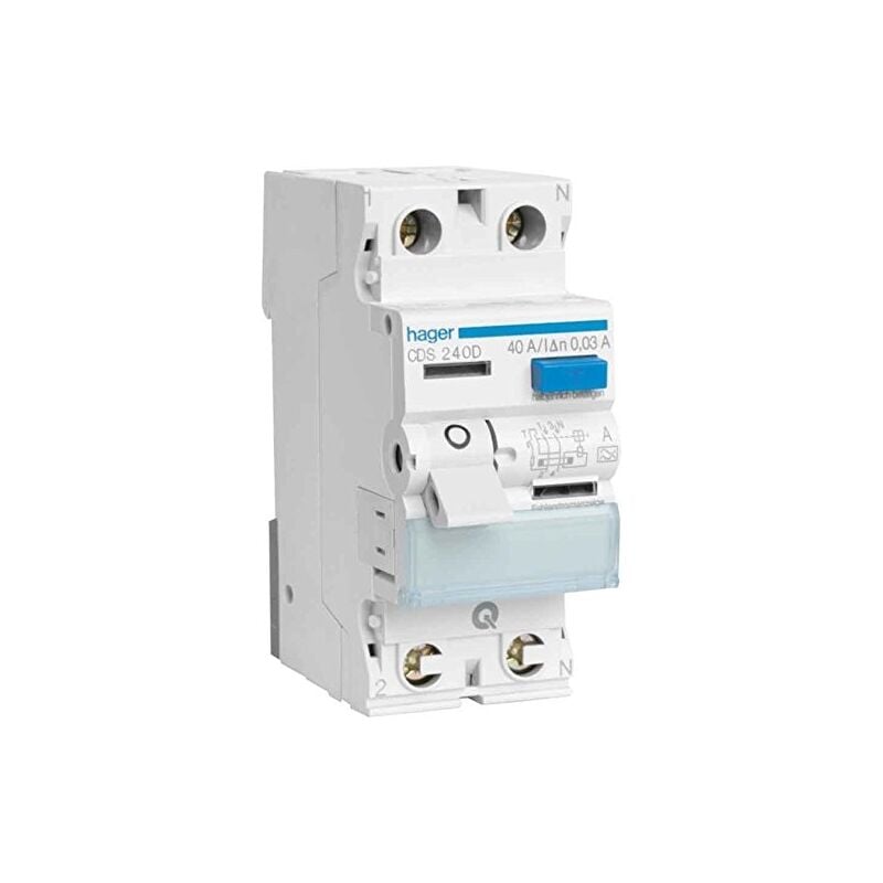 Hager - CFA240D fi-schalter 2P 6KA 40A 300MA typ a