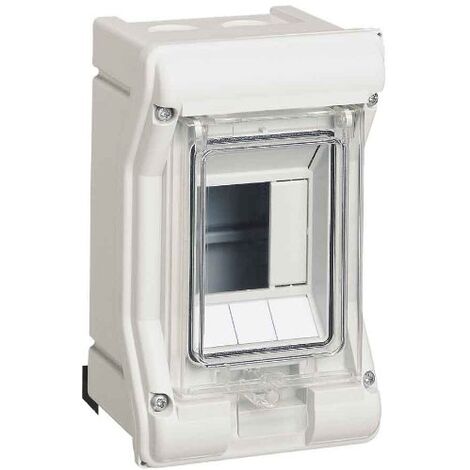 Hager Coffret de distribution électrique gris 190x165 mm