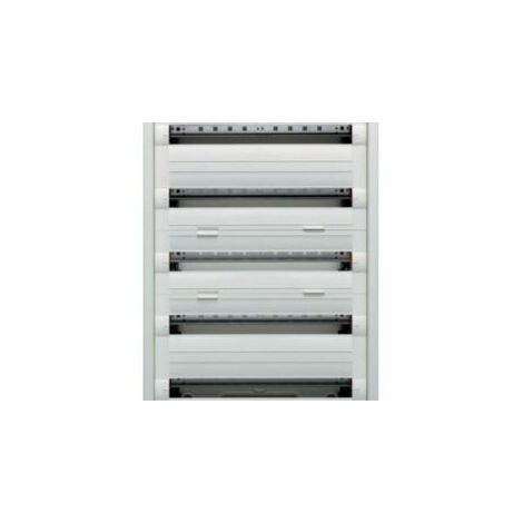 Hager – Coffret électrique nu 5 rangées – 120 modules – En saillie – IP30 – IK07 – Dimensions 900x550x193mm – Plastique et métal - FD52DN