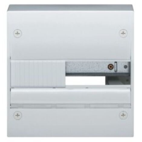 Hager – Coffret électrique nu 1 rangée 13 modules – Installation saillie – Indice de protection IP30 – Protection IK05 – Compatible rail DIN - GD113A