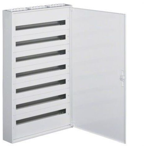 Hager Cuadro de distribución blanco moderno 7 filas