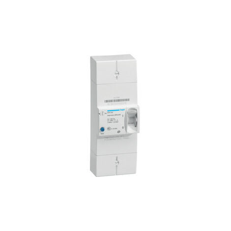 Hager – Disjoncteur bipolaire HDA245 – 45A 500mA instantané – Protection circuits électriques – Installation tableau électrique