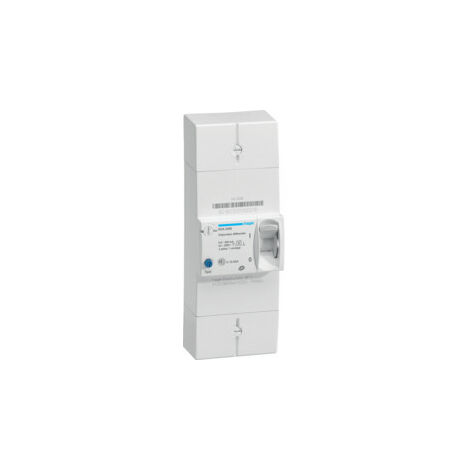 Hager – Disjoncteur bipolaire HDA245S – Sélectif 500mA – Intensité réglable 15/30/45A – Protection contre surcharge et court-circuit