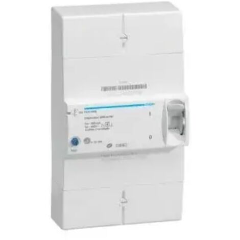 Hager – Disjoncteur différentiel 4P HDA430S 10/30A 500mA sélectif – Protection électrique pour installations – Courant différentiel ajustable