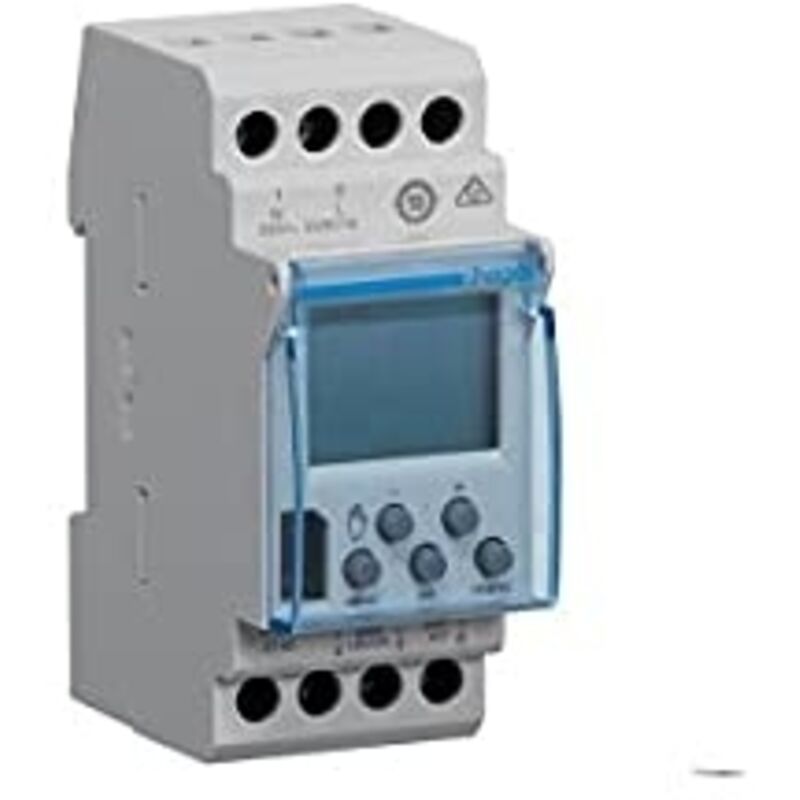 Timer Per Guida Din Digitale Hager