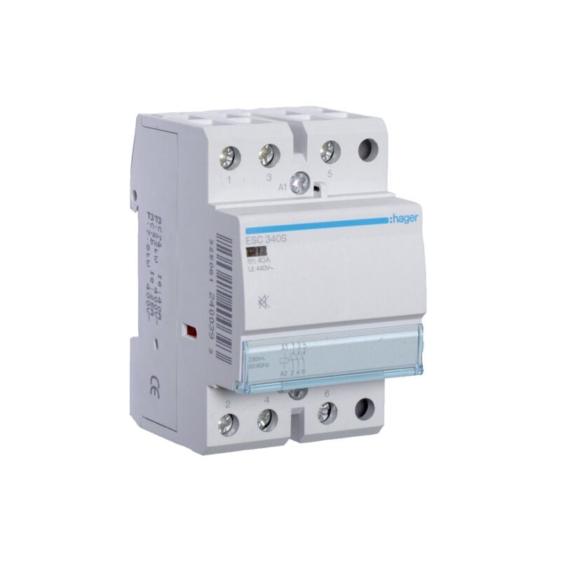 Elektroinstallation 3P groupe électrogène (ESC340S) - Hager