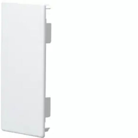 Hager Endstück zu FB 60x130mm verkehrsweiß FB6013069016