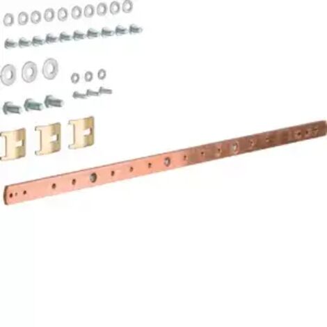 Hager Erdungsschiene UZ020 2feldrig 20x5mm