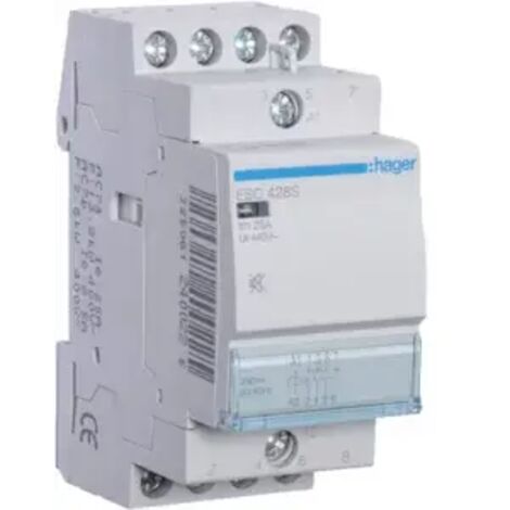 Hager ESC428S 25A 3S+1OE 230V brummfrei Schütz