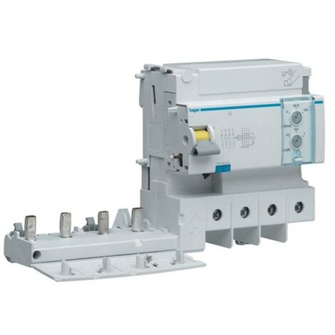 Hager FI-Block 4P 125A 300mA AC 6 Module BFC480E