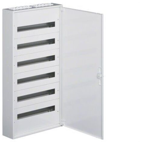 HAGER FW624WT  Cuadro eléctrico superficie FW2 con 6 filas 24 módulos