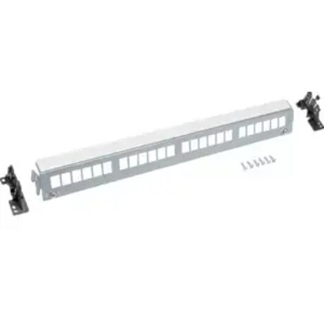 Hager FZ24MK 24fach Keystone Patchpanel, Patchfeld