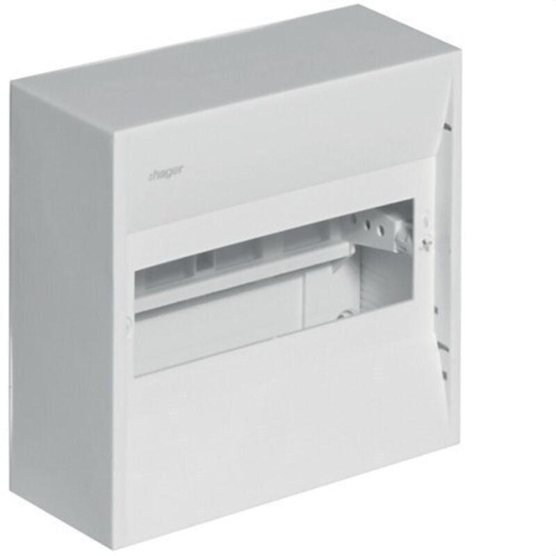 Hager - GD108E Tableau électrique de surface gd 1 rang 8m