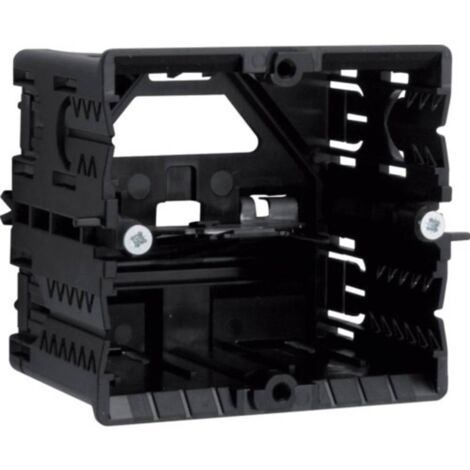 Hager GLS5500 Canal d'allège prise encastrable pour appareils (L x l) 71 mm x 65 mm 1 pc(s) noir