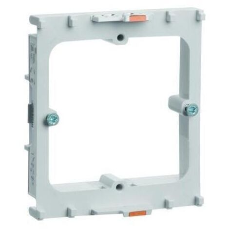 Hager GLT1511 Brüstungskanal Geräteeinbaudose (L x B) 71 mm x 64 mm 1 St. Lichtgrau (RAL 7035)