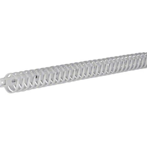 Hager – Goulotte de câblage flexible 500mm – M5692 – Polyamide sans halogène – Dimensions 33 x 31 mm – Pour espaces confinés