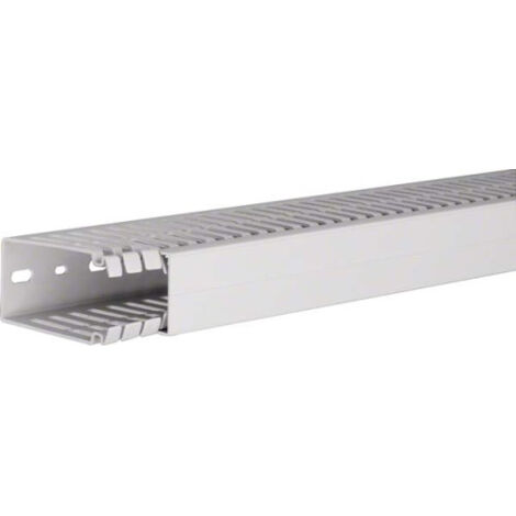 Hager Goulotte standard gris clair 200 cm facile installation