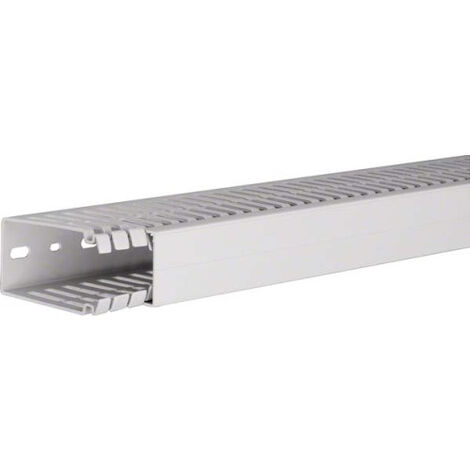 Hager Goulotte standard gris clair 200 cm facile installation