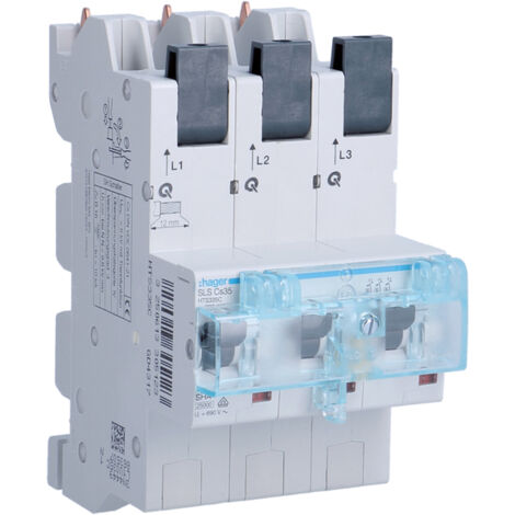 HAGER HTS335C SLS-Schalter 3P Cs-35A, für Sammelschiene-'1159118'