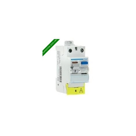 HAGER Disjoncteur 20A Ph+N Courbe C 3kA 230V - MFN720 - DiscountElec