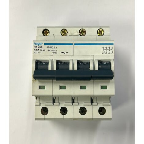 HAGER - INTERRUTTORE AUTOMATICO MAGNETOTERMICO