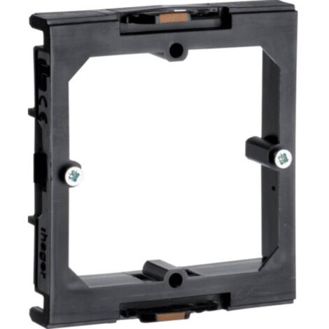 HAGER KALLYSTO  CORNICE PER 1 MECCANISMO UNIVERSALE 60 MM FISSAGGIO FRONTALE