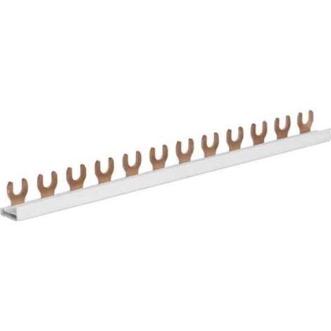 HAGER KDN163B PHASENSCHIENE 1P GABEL 10MM² 63A 57M
