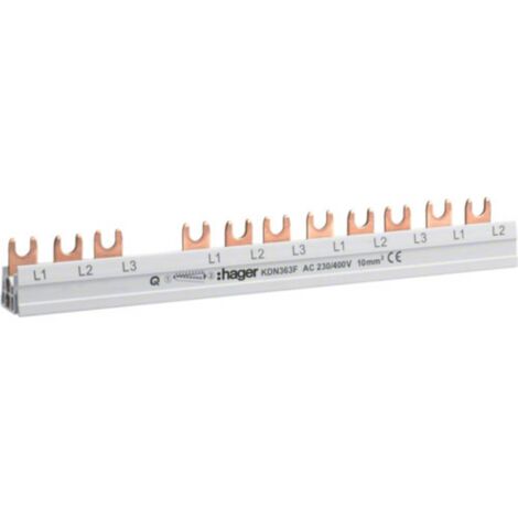 Hager KDN363F Guida di fase 3 poli 63 A 1 pz.