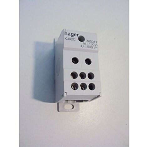 HAGER KJ02C VERTEILERBLOCK, 160A, 1POLIG